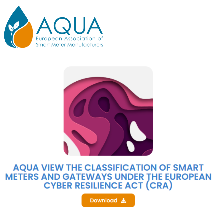 AQUA publishes its position on the Cyber Resilience Act (CRA)